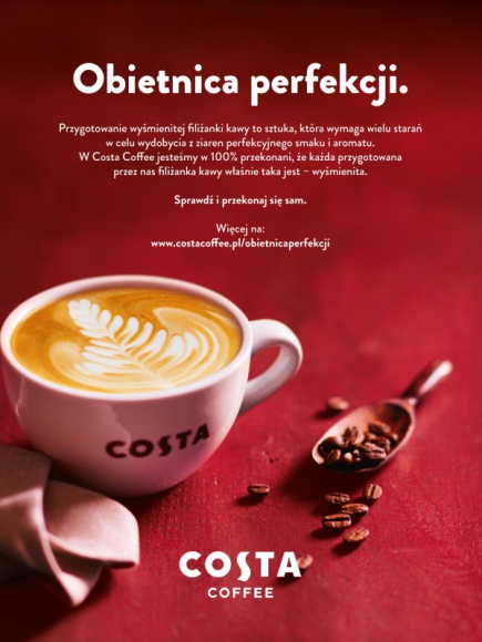 Smak Etiopii w Costa Coffee