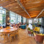 Nowa kawiarnia Green Caffè Nero w warszawskiej centrali Banku Millennium
