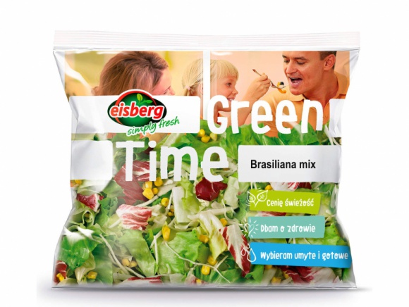Pełna kolorów chrupiąca mieszanka - Brasiliana mix marki Eisberg LIFESTYLE, Żywienie - Brasiliana mix marki Eisberg to kolorowa kompozycja warzyw, dzięki której szybko przyrządzisz pyszną i zdrową przekąskę.