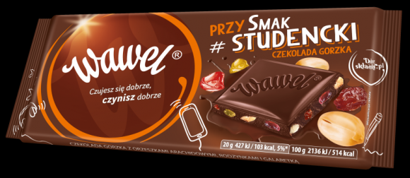 Na dobry nastrój tylko Przysmak Studencki od Wawel! LIFESTYLE, Żywienie - Na dobry nastrój tylko Przysmak Studencki od Wawel!