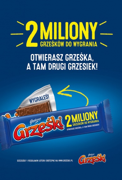 „2 Miliony Grześków do wygrania” w loterii marki