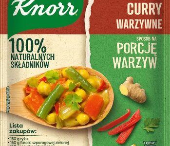 Nowość – Fixy Sposób na porcję warzyw Knorr