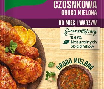 Nadaj smaku, koloru i charakteru daniom z pomocą przypraw grubo mielonych Knorr