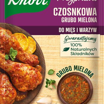 Nadaj smaku, koloru i charakteru daniom z pomocą przypraw grubo mielonych Knorr