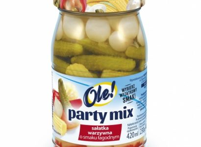 Wachlarz smaków i kolorów w słoiczku Party Mix od OLE!