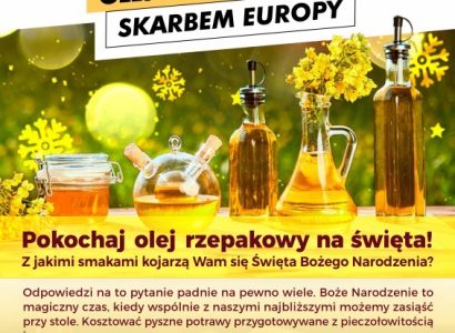 Olej rzepakowy w kuchni na święta