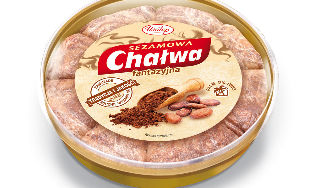 Unitop-Chalwa-sezamowa-fantazyjna-400g-torcik Pyszna kawa i… koniecznie coś słodkiego – chałwa!